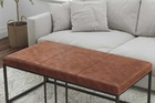 test-riley-indoor-brown-faux-leather-multi-function-entry-bench-table