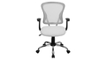 skyline-decor-mid-back-mesh-swivel-task-office-chair-with-base-and-arms-white - Autonomous.ai