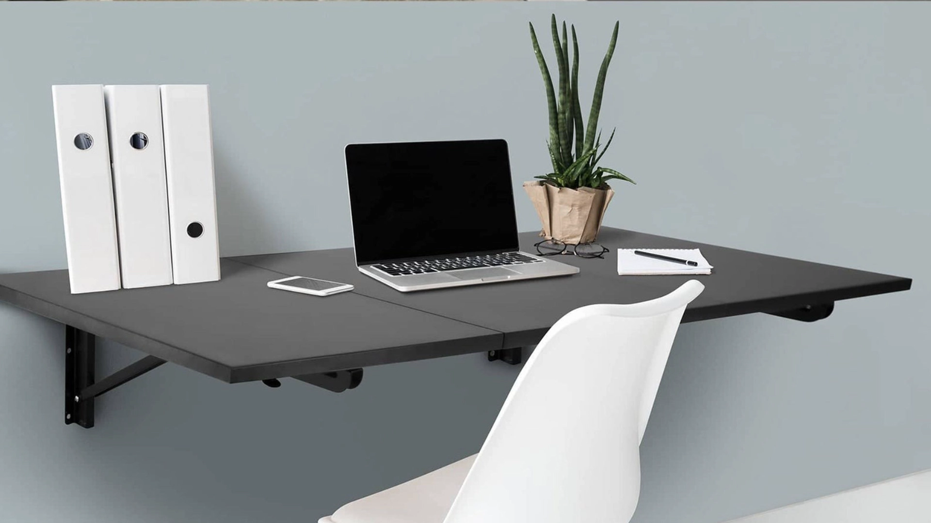 Mount-It! Wall Mounted Drop Leaf Table / Workbench