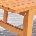 Kapalua Honey Nautical Eucalyptus Outdoor Sofa Table - Kapalua Honey Nautical Eucalyptus Outdoor Sofa Table - Autonomous.ai
