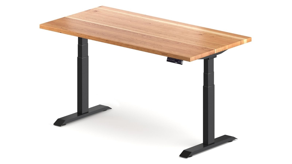 burotic Visionary Standing Desk: Cherry Solid Wood - Autonomous.ai