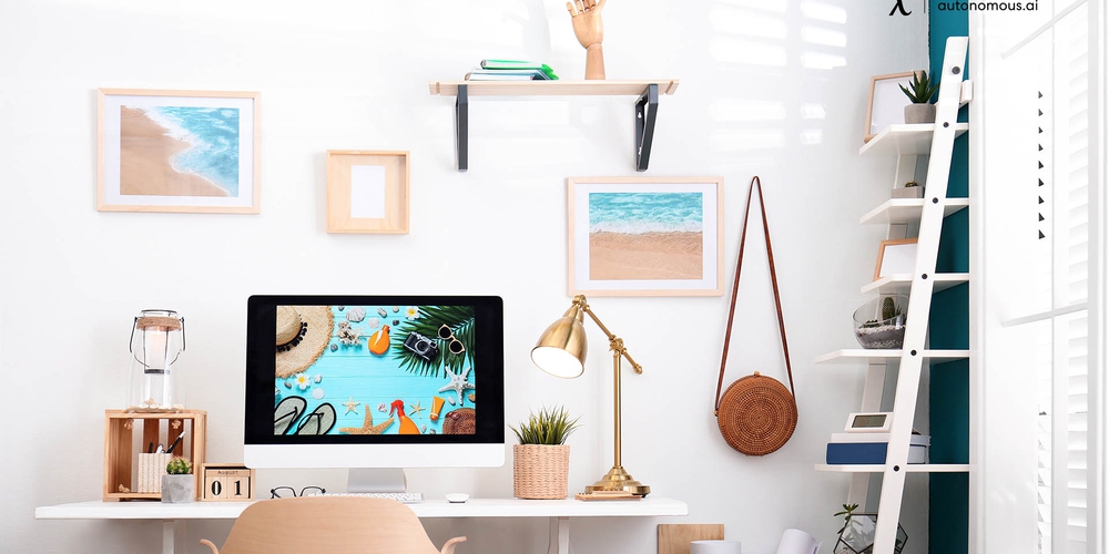 Some Beach-Inspired Home Office Design Ideas