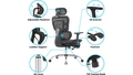 kerdom-kerdom-ergonomic-chair-pro-additional-footrest-sliver - Autonomous.ai