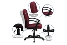 skyline-decor-mid-back-fabric-executive-swivel-office-chair-burgundy