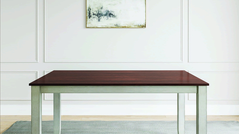 Ellsworth 5-piece Medium Brown Wood Dining Table - Autonomous.ai