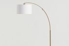 Image aout Logen Led Floor Lamp by Brightech Brass 1