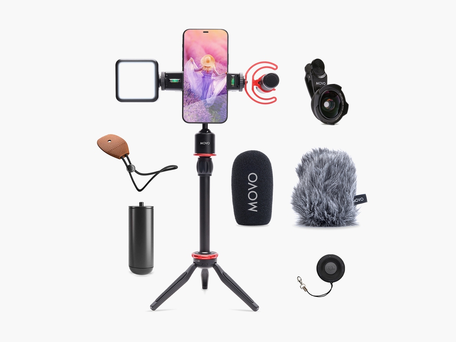 Movo iVlog1 Smartphone Video Vlogging Kit