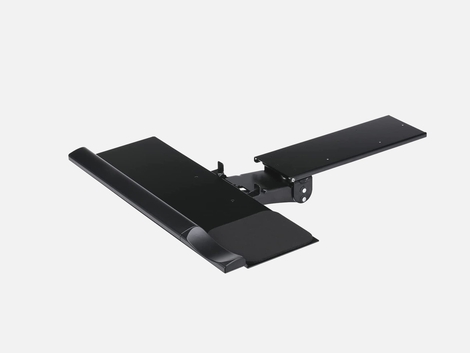 Modernsolid Under Desk keyboard and Mouse Tray: Sliding