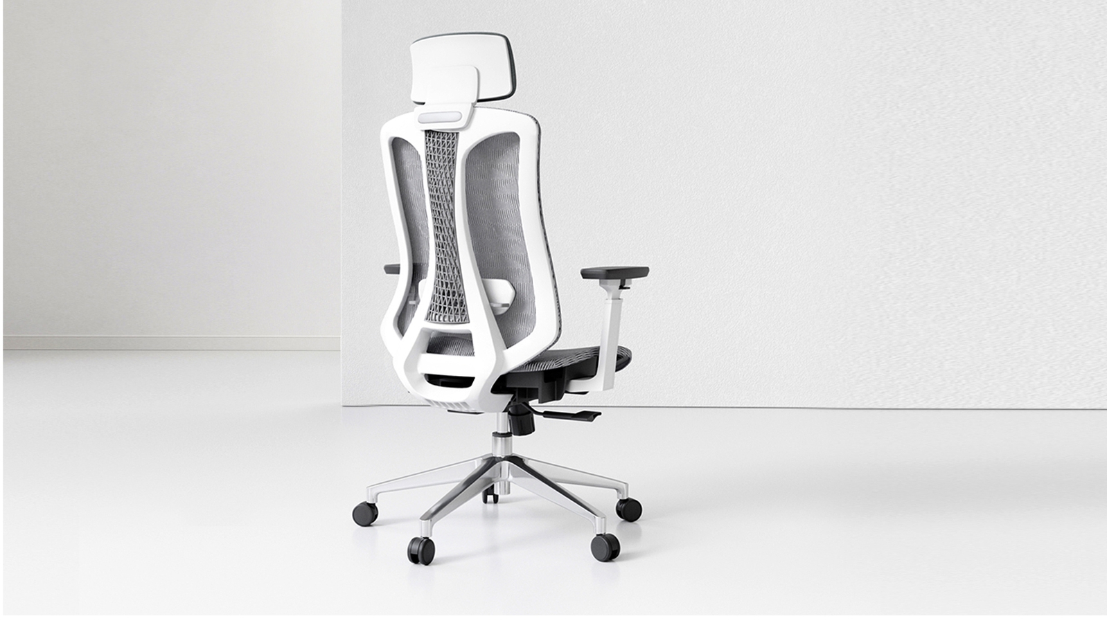 Logicfox Full Mesh Ergonomic Office Chair Saddle Seat