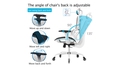 ergonomic-chair-by-kerdom-curved-mesh-seat-white-firewheels-for-carpet - Autonomous.ai