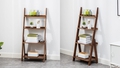 Maydear Ladder Bookshelf (4 tier): Premium Bamboo - Autonomous.ai