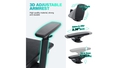 ergonomic-chair-by-kerdom-breathable-mesh-cushion-black-mute-wheels-for-wooden-floor - Autonomous.ai