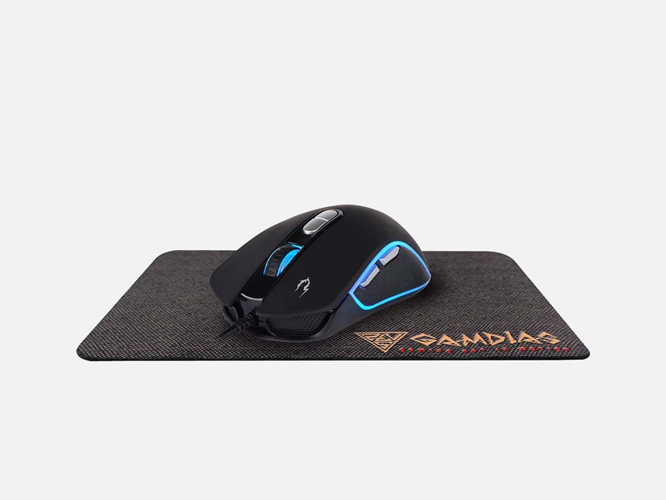 GAMDIAS ZEUS M3 RGB Mouse and Mouse Pad