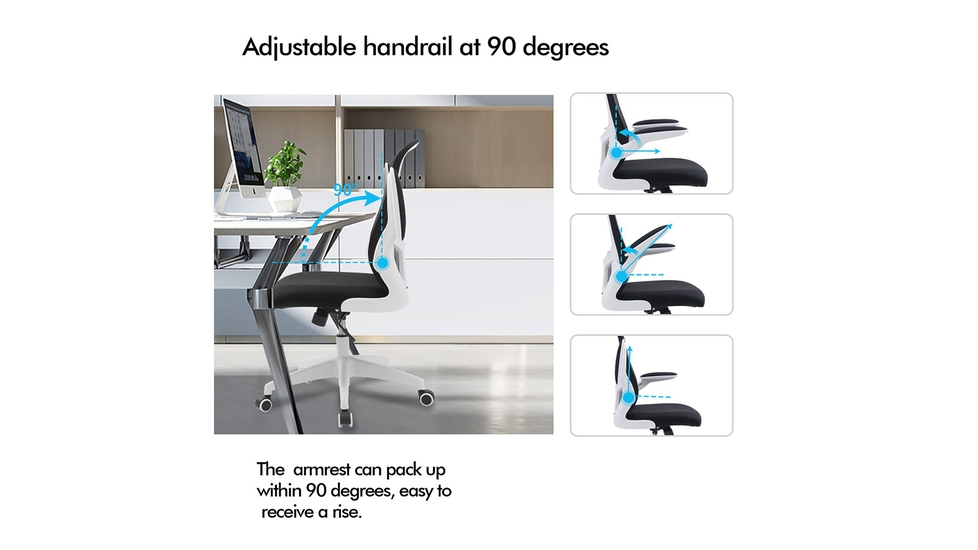 Work Desk and Swivel Chair Pack