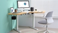 L-Shaped Standing Desk by FENGE - Autonomous.ai