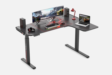 EUREKA L60 L-shaped Standing Desk: Programmable Keypad