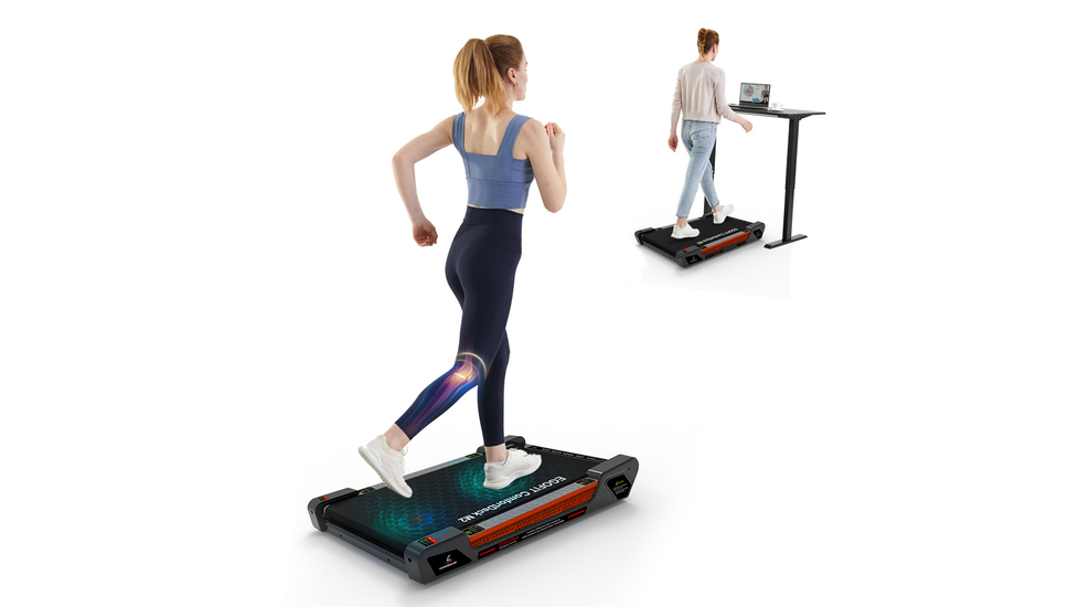Cushioned treadmill on sale
