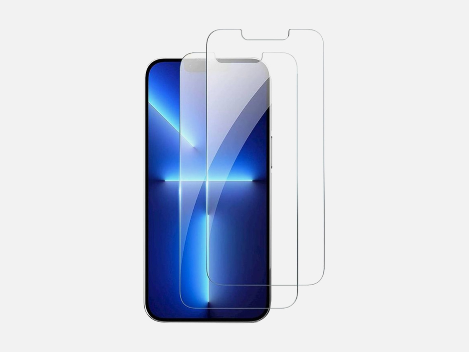 Sahara Case ZeroDamage Glass Screen Protector for Smartphones: 2-Pack