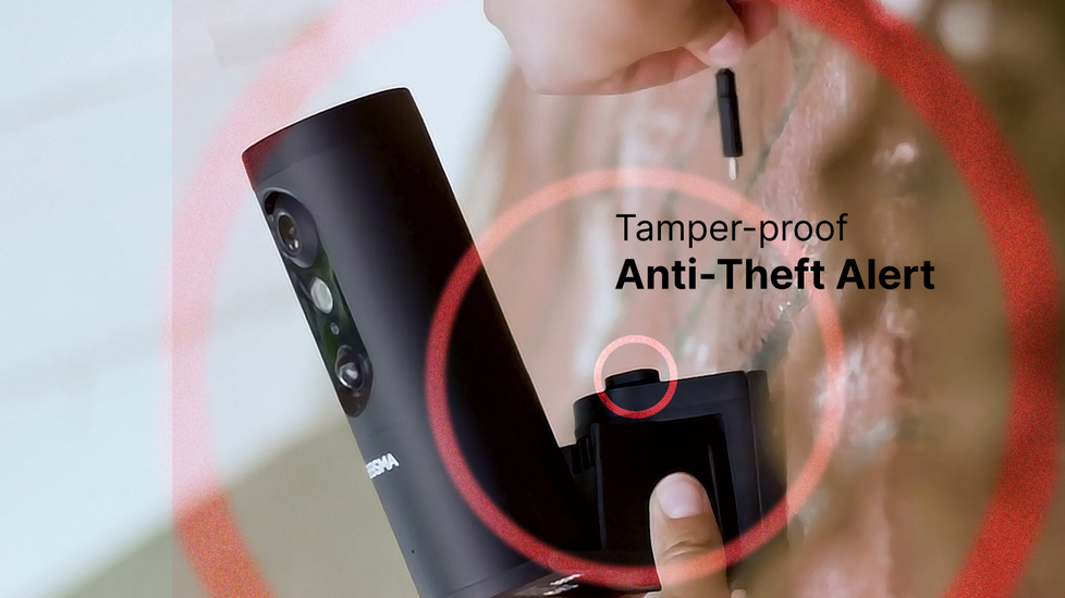 Theft proof camera hot sale