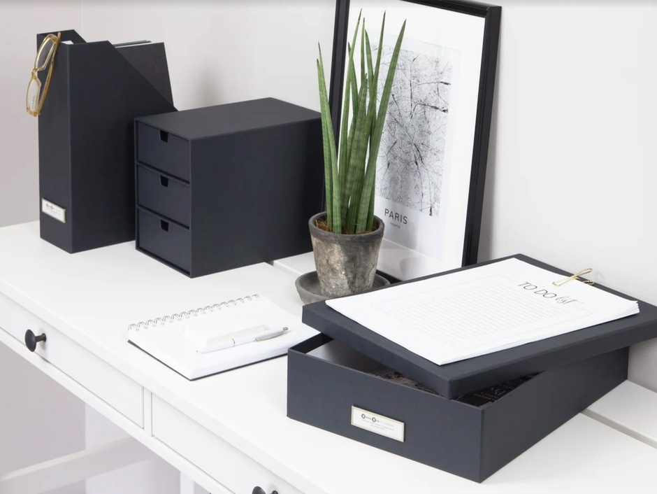 Bigso 3-piece Office Organizer Kit: Removable Drawers