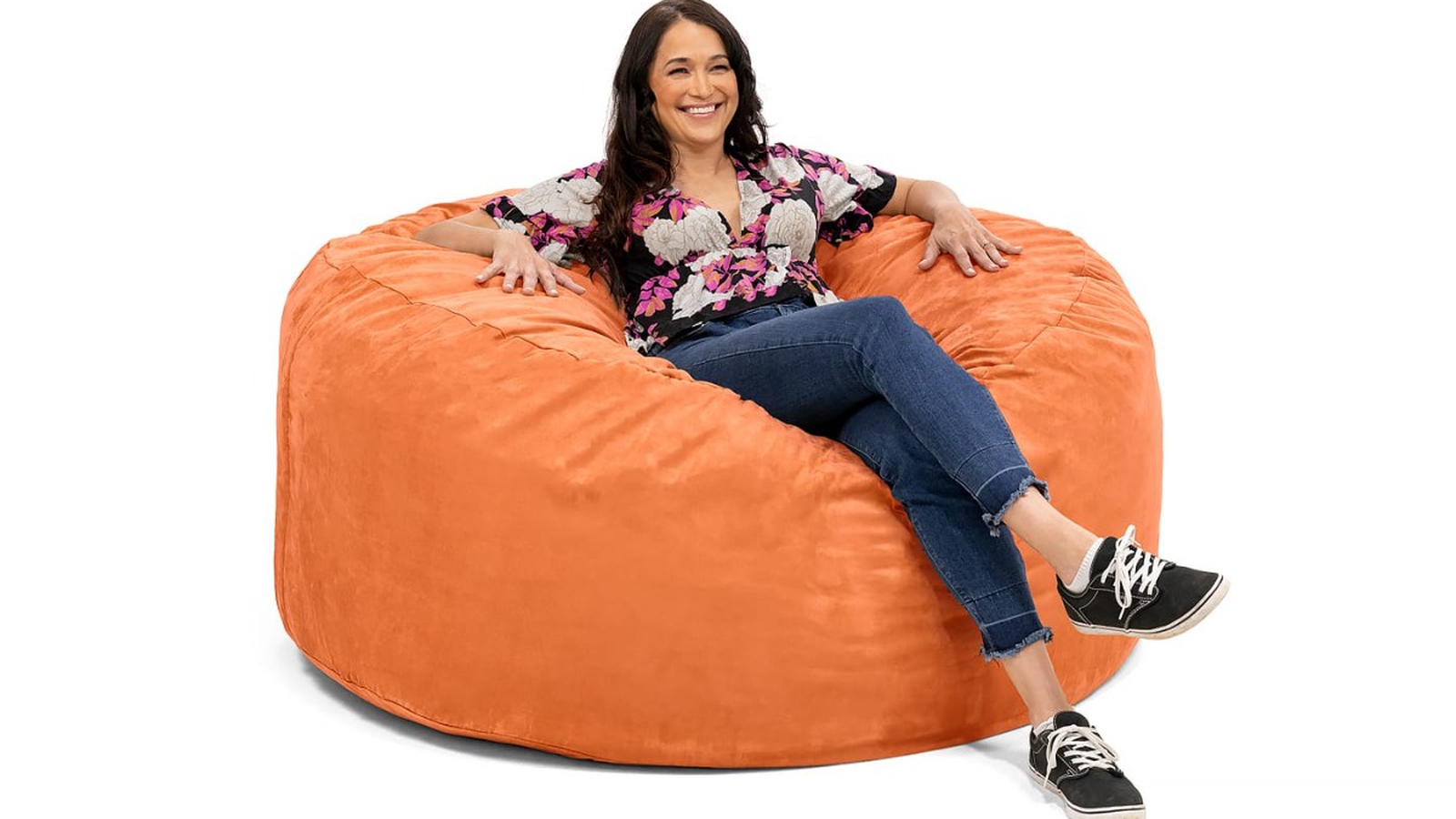 Saxx 5 Foot Large Bean Bag w/ Removable Cover