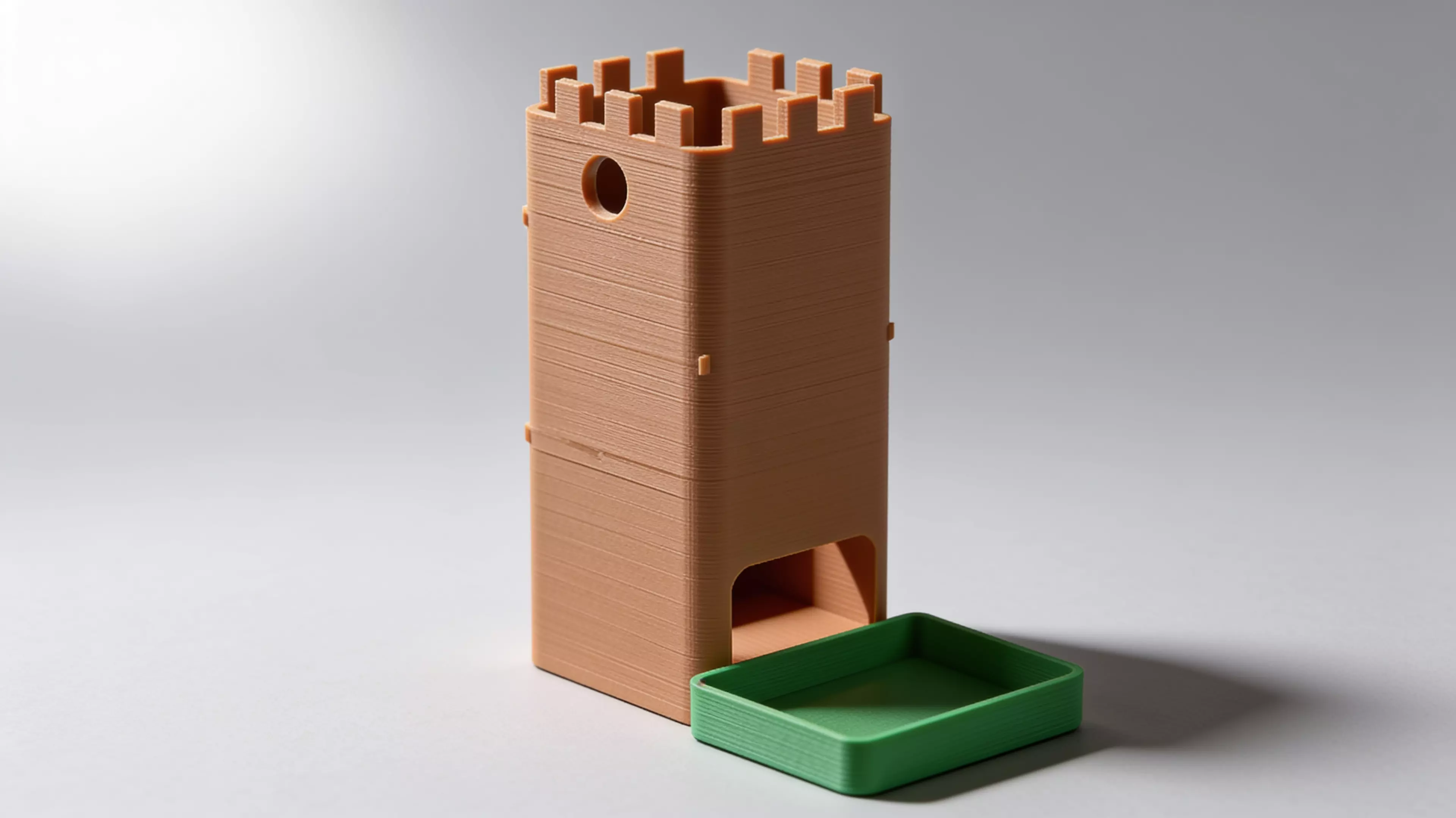 Minimalistic Dice Tower
