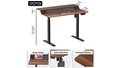 fenge-2-tier-standing-desk-tablet-stand-and-usb-ports-48-walnut-brown - Autonomous.ai