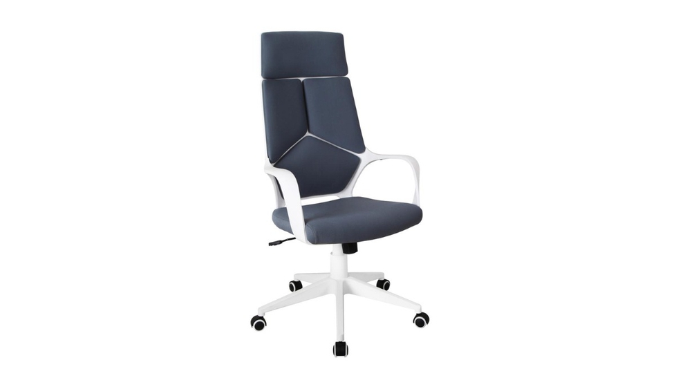 Trio Supply House Modern Studio Office Chair, Grey/White - Autonomous.ai