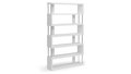 skyline-decor-barnes-modern-six-shelf-bookcase-chromed-steel-shelf-white - Autonomous.ai