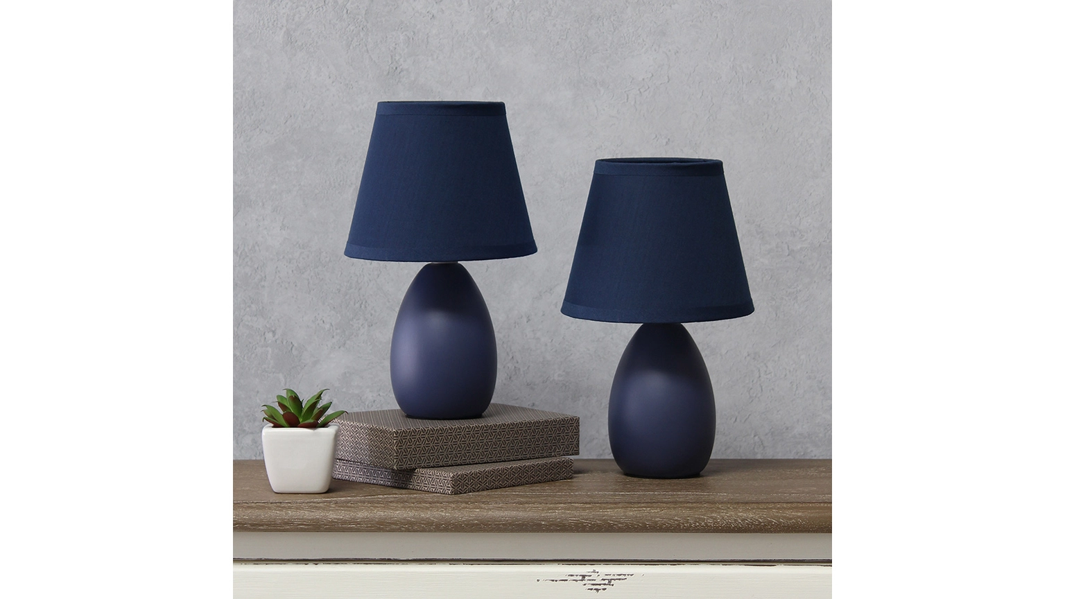 Oblong table lamp on sale