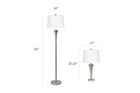 all-the-rages-tapered-brushed-nickel-modern-3-pack-lamp-set-brushed-nickel