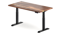 burotic Achiever Standing Desk: Walnut Solid Wood - Autonomous.ai