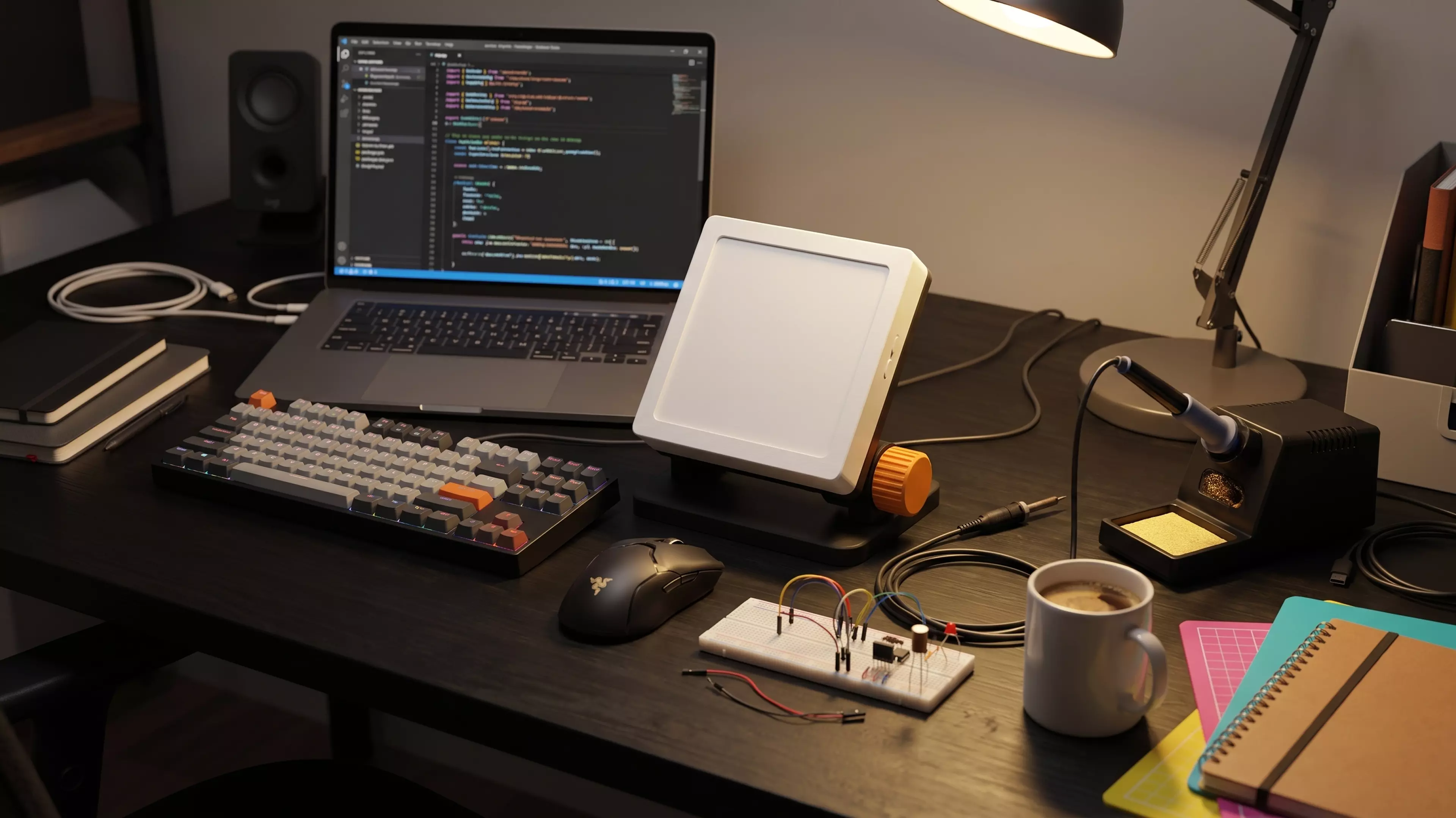 4-inch square monitor stand