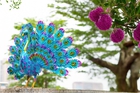 vivzone-alpine-garden-art-metal-peacock-statue-weather-resistant-blue-and-green