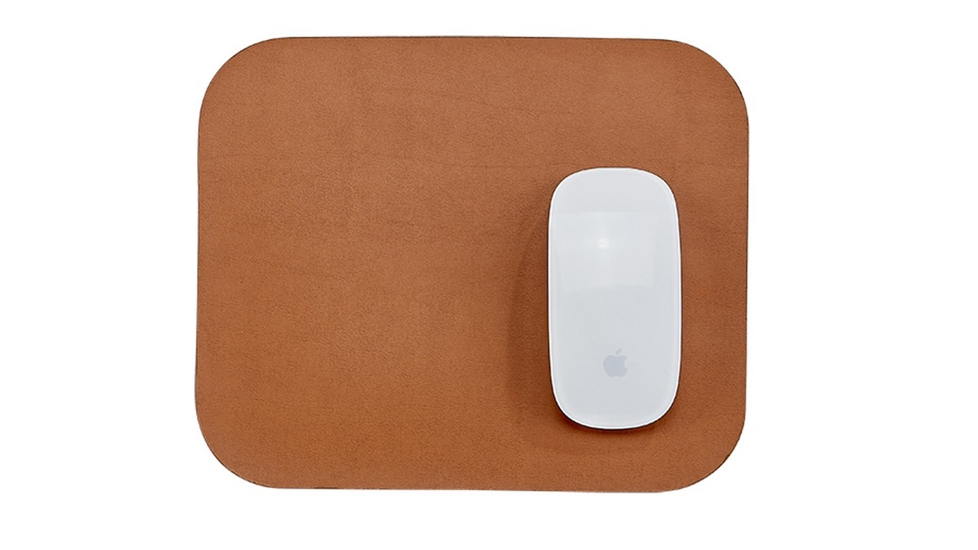 Graphic Image Two Sided Leather Mouse Pad - Autonomous.ai
