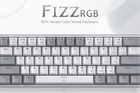 redragon-k617-fizz-60-wired-rgb-gaming-keyboard-61-keys-compact-mechanical-keyboard-w-white-and-grey-color-keycaps-linear-red-switch-grey