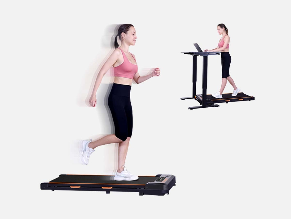KERDOM AIRHOT Portable Walk-Run Treadmill