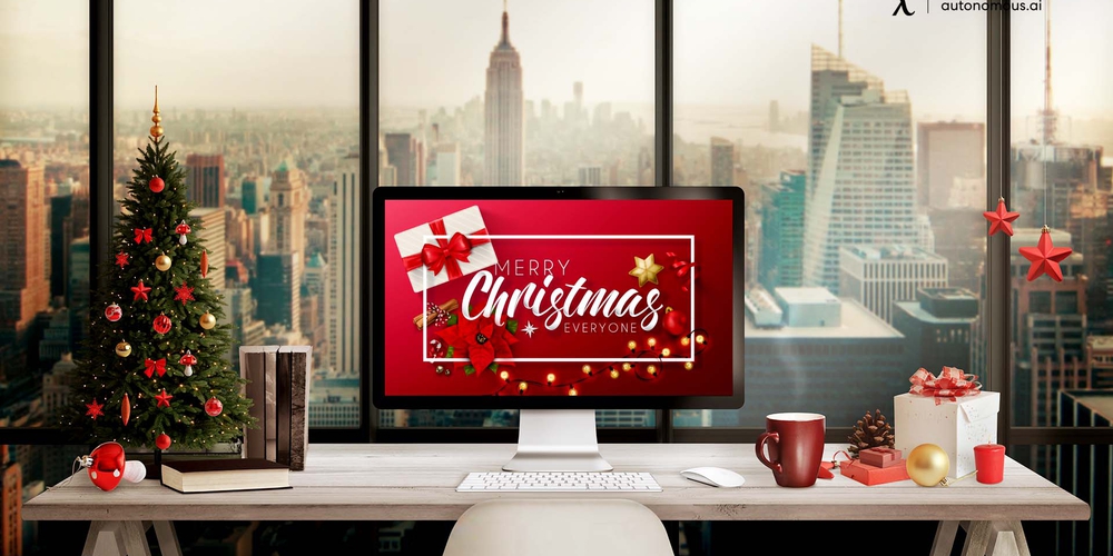 15 Affordable Christmas Desk Decorations for Your Working Corner