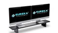eureka-ergonomic-carbon-fiber-dual-monitor-riser-adjustable-position-black - Autonomous.ai
