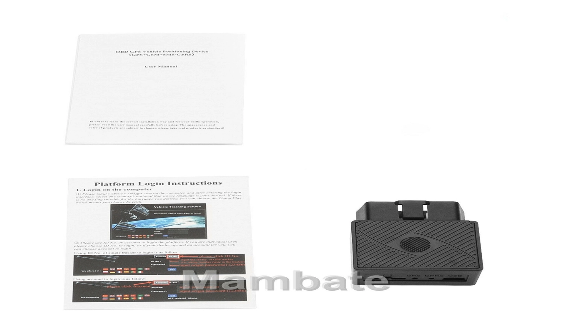 OBDII interface, plug and play, easy installation