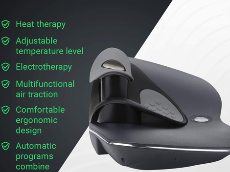 PMT Dynamic Wedge Neck Traction with Heat Therapy