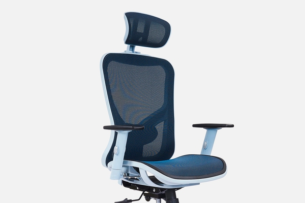Trio Supply House Executive Mesh Office Chair: With Arms, Headrest