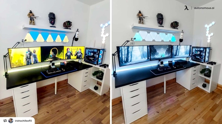 The Ultimate IKEA Gaming Desk Setup (How to Build & DIY Ideas)