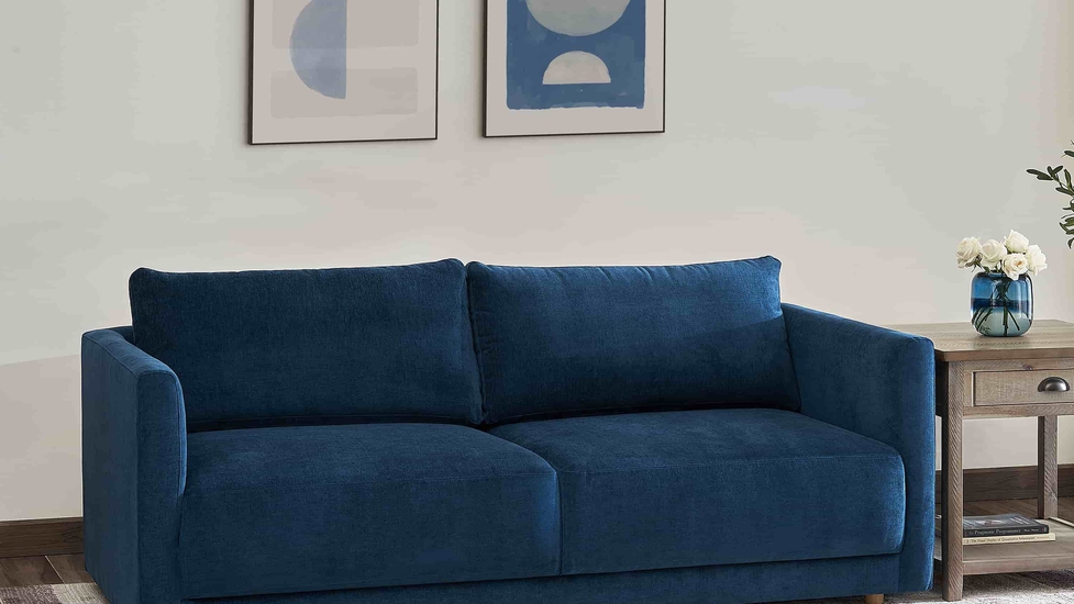 VIFAH SIGNATURE Italian quality Mid-century design 76-inch Sofa with back cushions - Autonomous.ai