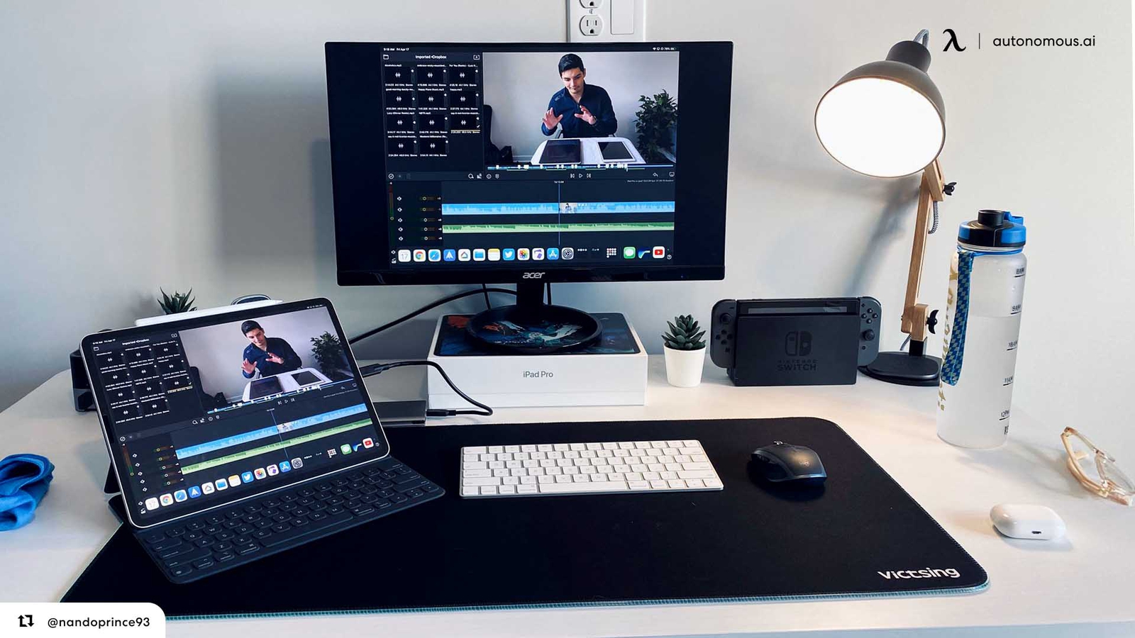 How to Set Up a Streaming Setup with Ergonomic Items