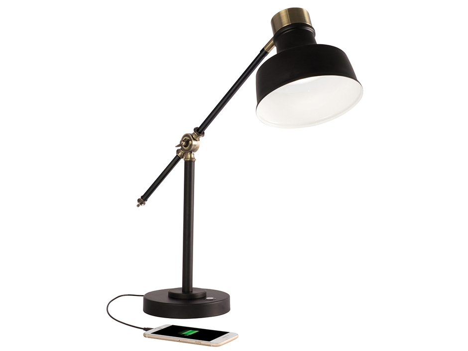 OttLite OttLite Balance LED Desk Lamp: USB Port
