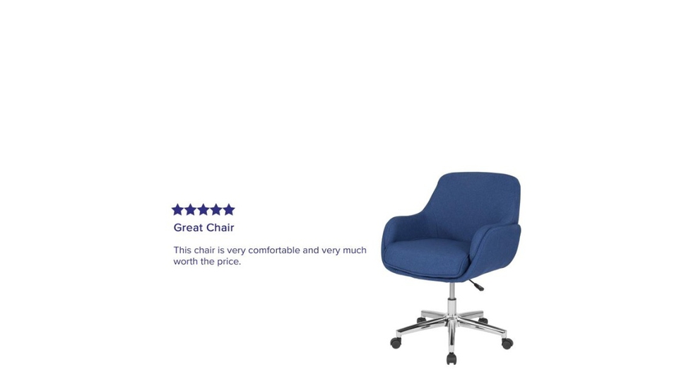 Medium back store chair price