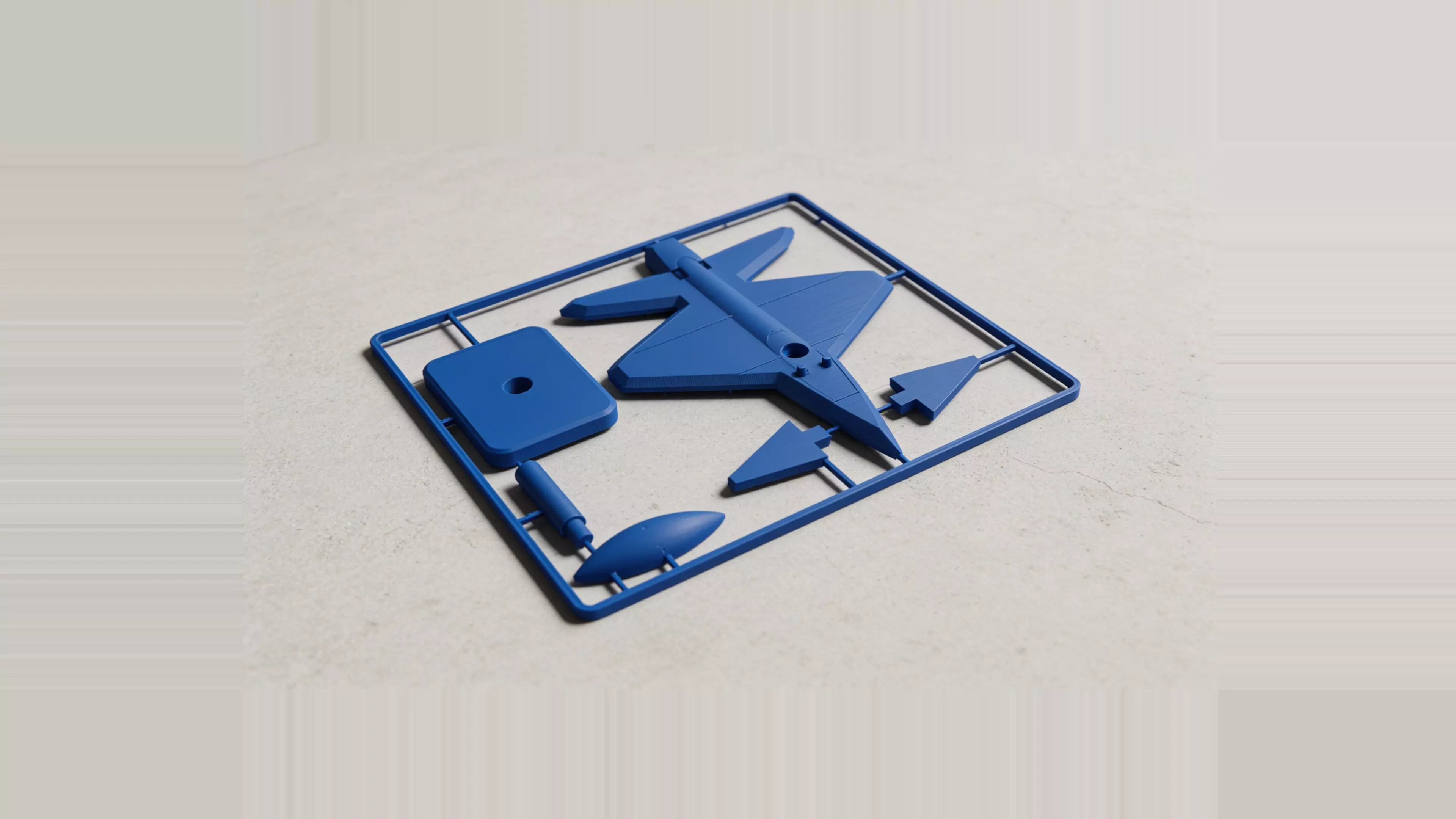 A 3D-printable decorative item 15cm long.