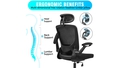 kerdom-adjustable-height-swivel-task-chair-black - Autonomous.ai