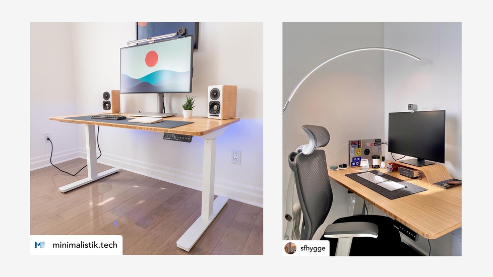 Autonomous desk bamboo new arrivals